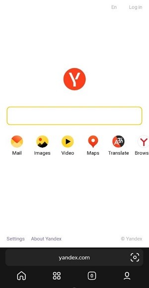 俄罗斯搜索引擎Yandex