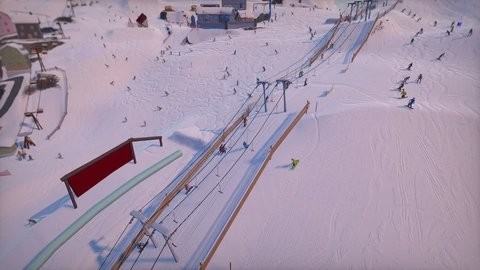 雪山滑雪大冒险