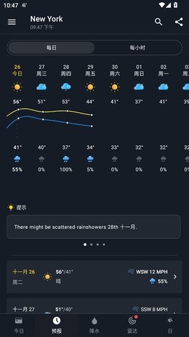 1weather天气