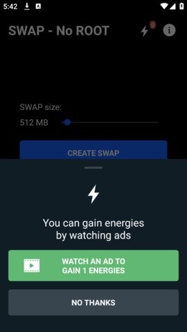 SWAP No ROOT