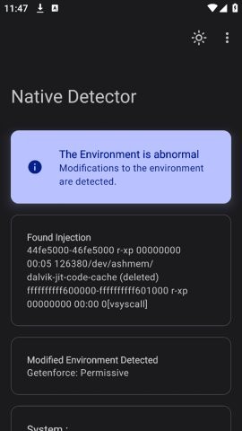 Native Detector