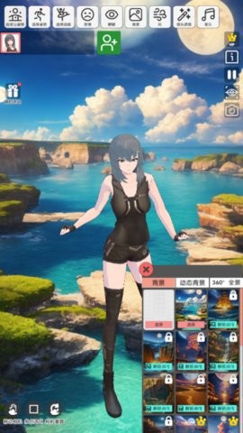 二次元动漫模特