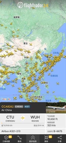 Flightradar24中文版