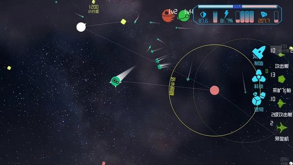 引力线流星