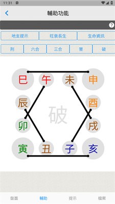 论八字排盘
